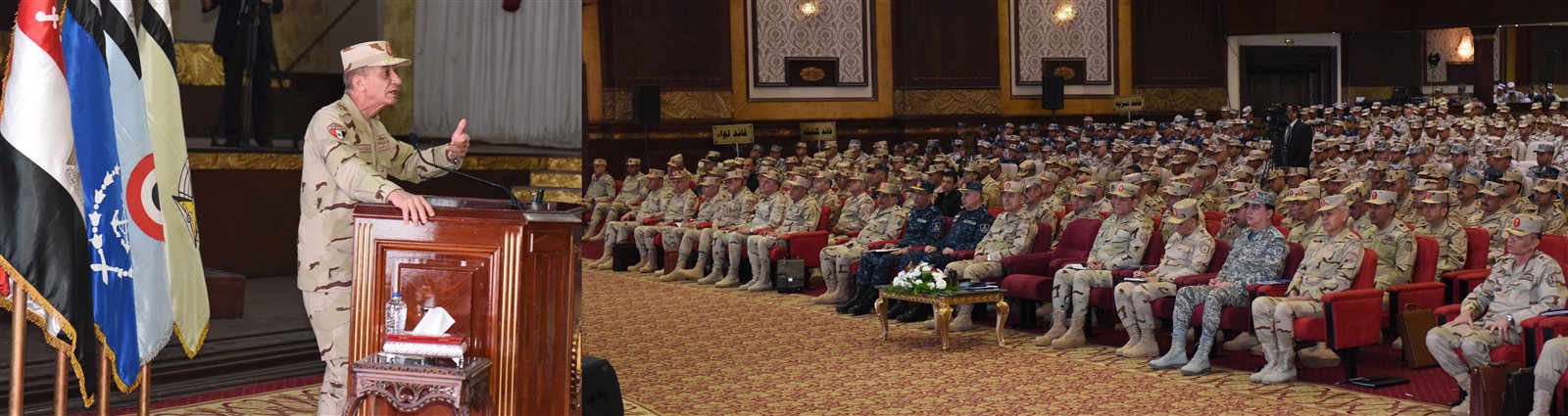 لقاء وزير الدفاع بالجيش الثاني الميداني