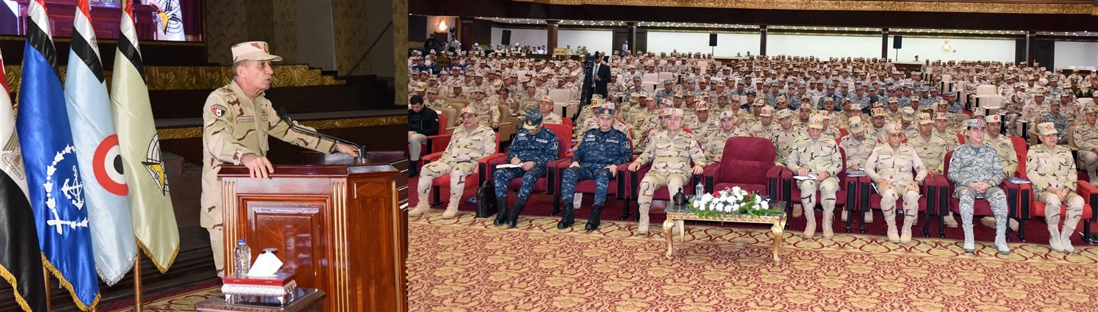 لقاء وزير الدفاع بالجيش الثاني الميداني
