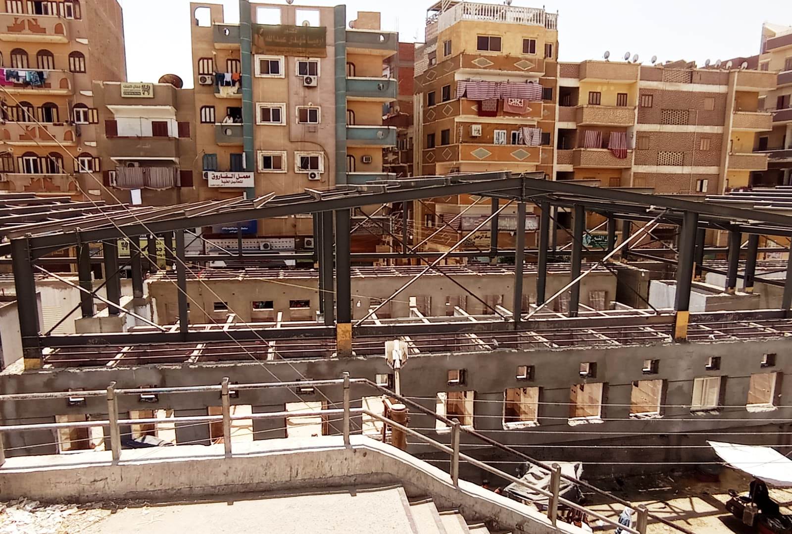 بـ 40 مليون جنيه .. إنشاء السوق الحضري في جرجا