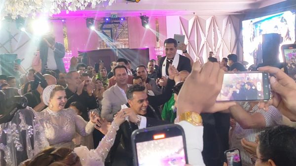 أحمد شيبة يحتفل بزفاف ابنه فى الإسكندرية 