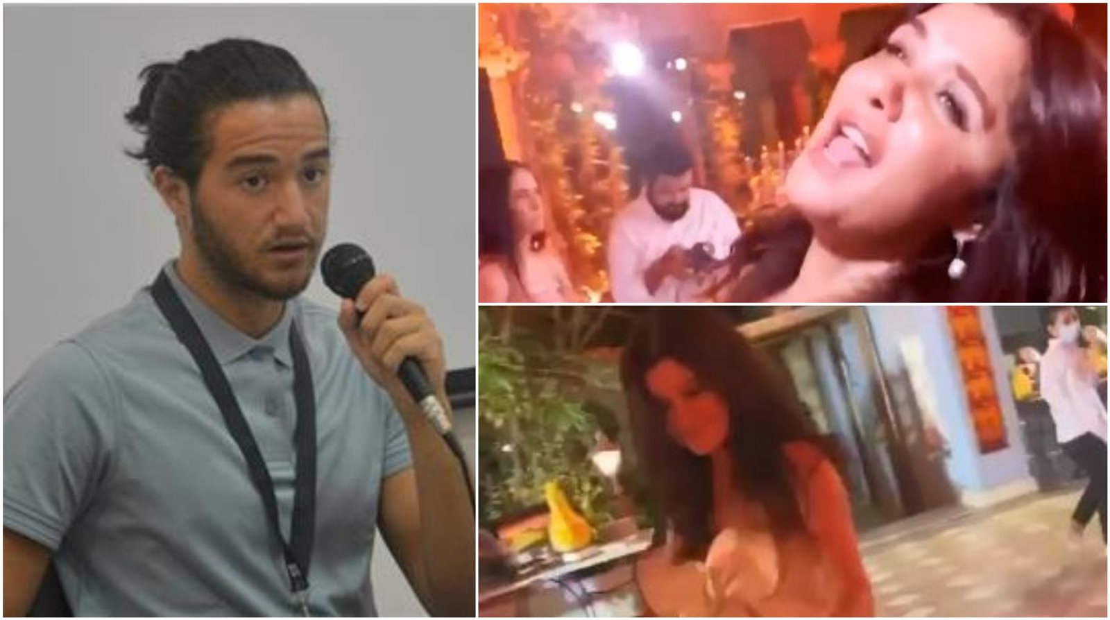 أخبار الفن أحمد مالك يكشف حقيقة سرقة الواقي الذكري وغادة عادل ترقص بـ كأس من الخمر
