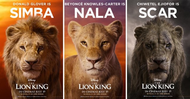 تعرف على شخصيات فيلم Lion King والنجوم المشاركين صور