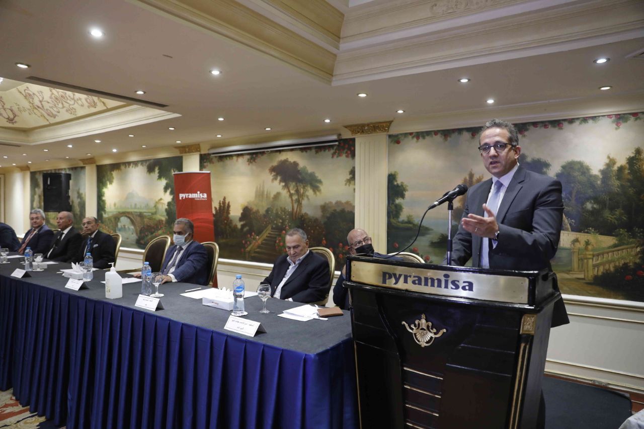 وزير السياحة والآثار يشارك في احتفالية الإعلان عن تأسيس المجلس المصري  للشئون السياحية