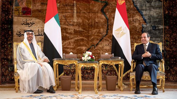 الرئيس السيسي يناقش مع قادة الإمارات والبحرين والأردن والعراق تعزيز العلاقات الثنائية