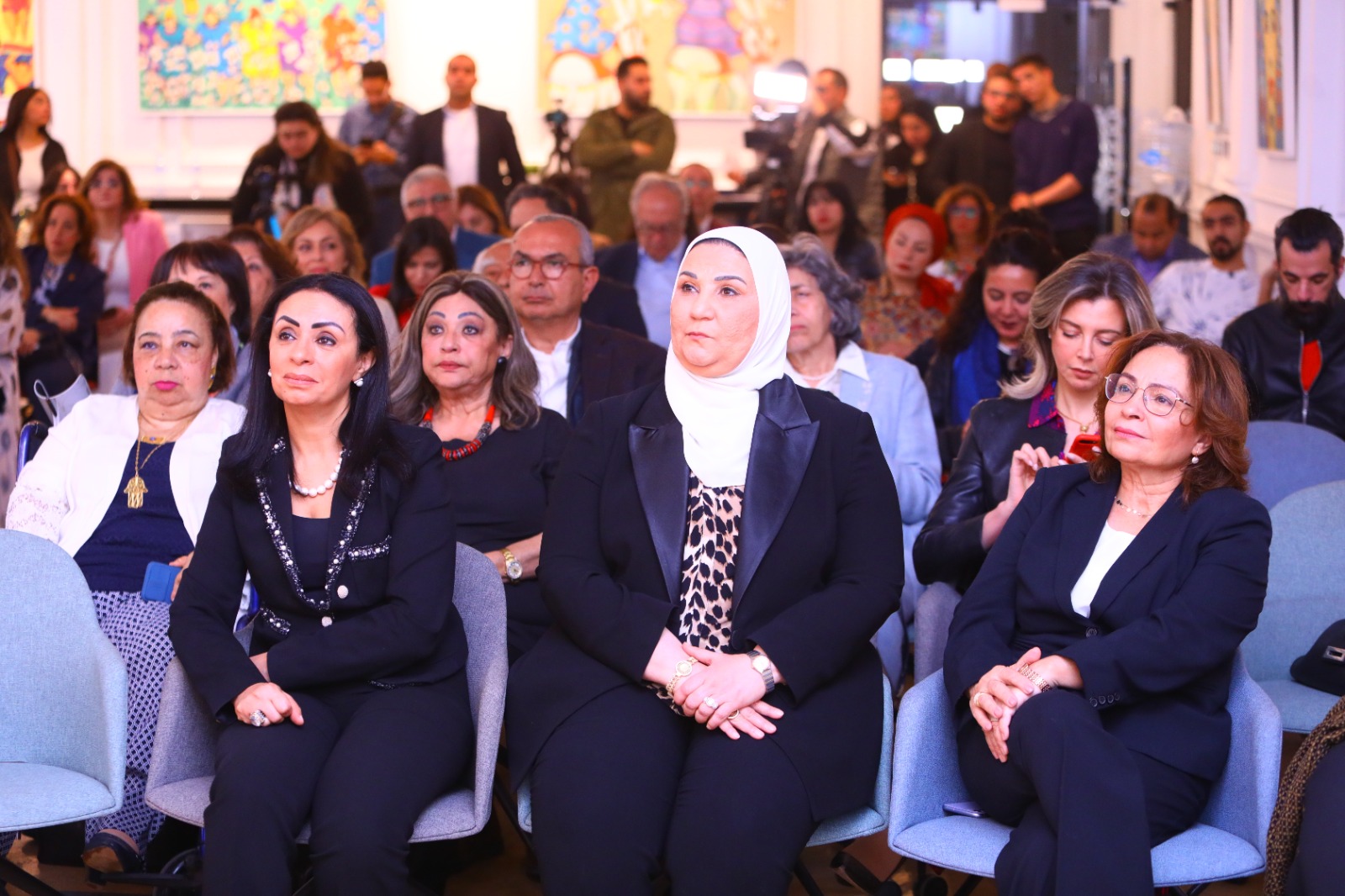 وزيرة التضامن تشهد حفل إطلاق مؤسسة الابتكار من أجل التنمية وزيرة التضامن تشهد حفل إطلاق مؤسسة الابتكار من أجل التنمية