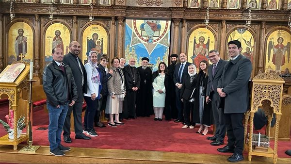 وزيرة الهجرة: الكنيسة المصرية لها دور وطني